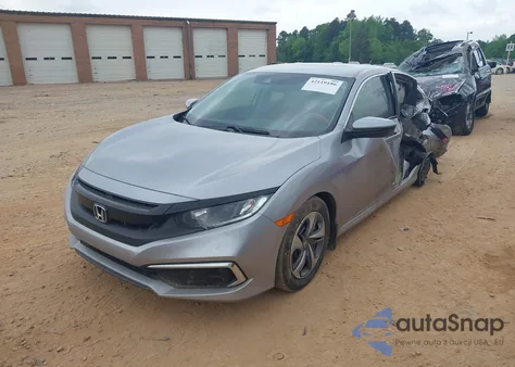 2020 Honda Civic Lx из США, поврежденный, VIN 2HGFC2F60LH516885